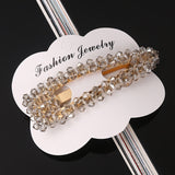 Color crystal hair accessories