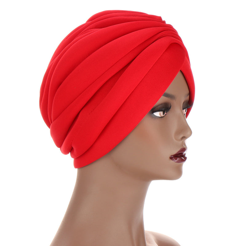 women's solid cotton chemo headwrap hats jersey
