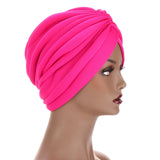 women's solid cotton chemo headwrap hats jersey
