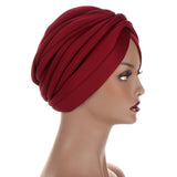 women's solid cotton chemo headwrap hats jersey
