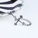 Sterling Silver Jewelry New Cross Bracelet For Men And Women