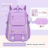 Student Schoolbag Large Capacity Burden Reduction Children Backpack