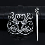 viking celtic hairpin retro hair clips hair accessories and accessories