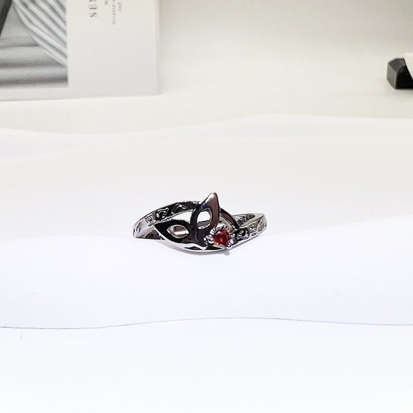 Mask Ring Opening Men And Women Jewelry