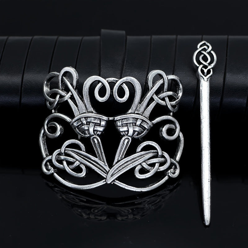 viking celtic hairpin retro hair clips hair accessories and accessories