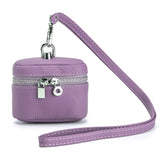 Leather Small Neck-hanging Coin Purse Simple And Portable