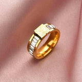 Titanium Steel Ring Men And Women Couple Jewelry