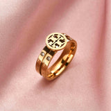 Titanium Steel Ring Men And Women Couple Jewelry